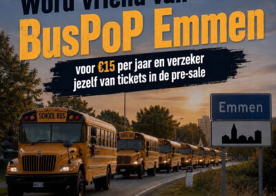 Word vriend en verzeker je van tickets in de pre-sale