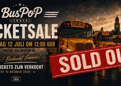 BusPoP sold out!